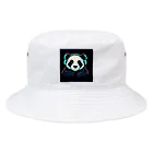 Shiba_IncのHeadphones & Pandas（ヘッドホン & パンダ） Bucket Hat