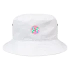 ﾈﾓﾌｨﾗのタツノオトシゴ 曼荼羅 陰陽 Bucket Hat