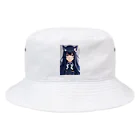 YuzuKiのはにかみ  Bucket Hat