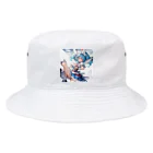 アリスの宝箱のオリジナル光の戦士 Bucket Hat