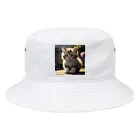 moonshine_fukurouの愛くるしい猫目線 Bucket Hat