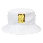 金色猫のキラキラネコ Bucket Hat