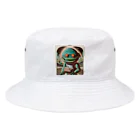 献血するドラキュラの宇宙人シリーズ Bucket Hat