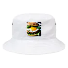 チワワ愛好家ショップの半熟とろけるハンバーグ チーズ愛好家の夢！ Bucket Hat