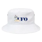 Fractam-Creationの毛をもたらすUFO（文字入り） Bucket Hat