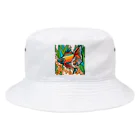 maoのアニメチックな魚 Bucket Hat