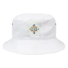 MiL_SHOPのポリゴン・ジェム Bucket Hat