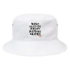 ぱうろのマインドブックマーク公式グッズの失敗やしんどいことがあるから人となりに味が出る Bucket Hat