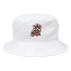 JapaneseArt Yui Shopの咲き誇れ Bucket Hat