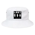 gay_lgbtのじぇんだーにゅーとらる Bucket Hat