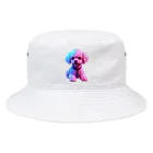 MaKenEekaRaのネオントイプードル Bucket Hat