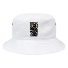 Akihiro121のバイカーキャッツ Bucket Hat