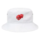 COOL&SIMPLEのRed Dice Bucket Hat