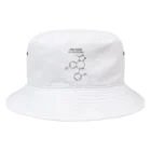 DRIPPEDのHALCION C17H12Cl2N4-ハルシオン-(Triazolam-トリアゾラム-) Bucket Hat