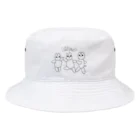 hasamimi shopのはさみみおさんぽ Bucket Hat