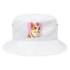 まさのお店の人懐こい犬 Bucket Hat