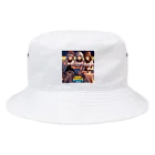 KAZU SHOPの萌え系　癒し女子 Bucket Hat