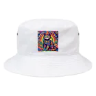 horoscope の招き猫 Bucket Hat