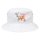 Xmasaの🐾 ふわふわワンダーランド：ゆるかわ犬グッズショップ 🐾  🌟 商品概要 🌟 Bucket Hat