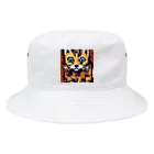 Dondon_designのドットオセロット Bucket Hat