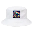 サラリーマン恐竜のファンタスティック恐竜 Bucket Hat