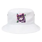 ことこと♂@トレーダーの猫猫 Bucket Hat