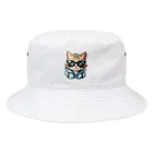 R-KAMIのサングラス猫2 Bucket Hat