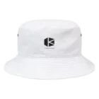KubographyのKubography Black Logo Bucket Hat