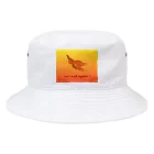 Momonngamonnga zakka の鳳凰のデザイン Bucket Hat