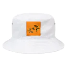 森のどうぶつグッズ屋さんのちょうちょ Bucket Hat