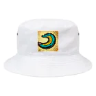 もしもショップの可愛いワニ Bucket Hat