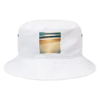 moribouの海岸線のイラストグッズ Bucket Hat