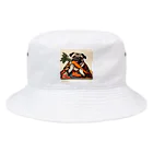 sa_ttyonnのにんじんを持つ パグ Bucket Hat