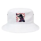 samurai-isの桜とサムライ Bucket Hat