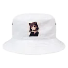 Droショップの猫耳っ娘 Bucket Hat