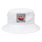 まひる3のあかい車グッツ Bucket Hat