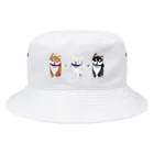 リキの3色柴犬 Bucket Hat