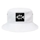 アジンガーのバスラバ黒 Bucket Hat