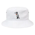 &AIのピクセルアートダルメシアン　2 Bucket Hat