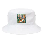 renkanの都会の動物 Bucket Hat