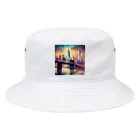 wloop01のニューヨークの幻想的風景のグッツ Bucket Hat