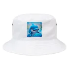 シンプルライフの可愛らしいイルカくん Bucket Hat