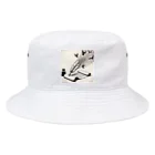 ko-horizodonのこぼれるアイデア Bucket Hat