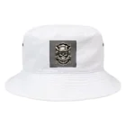 HOUEIのスカル Bucket Hat