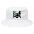 active-msk2のアーバンジャングルのリーダー Bucket Hat