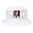 sgt-chikaraのバリスタ見習いの女の子 Bucket Hat