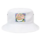 全国ご当地名産good+Sの【茨城県】ご当地名産デザイングッズ Bucket Hat