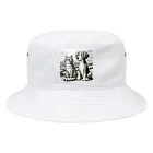 active-msk2のトムとリリー Bucket Hat