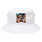 Caracolesｰカタツムリｰのかわいい犬 Bucket Hat