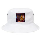 千裕アトリエ（いつもありがとう）のクリスマスツリー（Christmas Tree） Bucket Hat